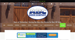 Desktop Screenshot of abcdoor.com