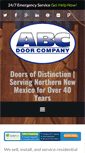 Mobile Screenshot of abcdoor.com